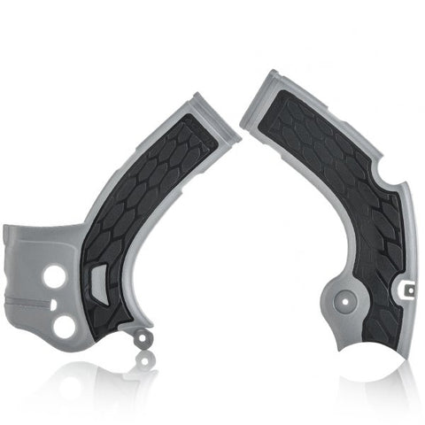 Acerbis Yamaha X-Grip Frame Guards - Silver