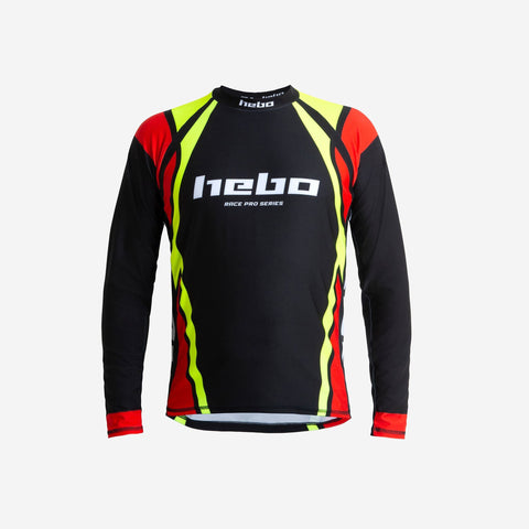 Hebo Shirt Race Pro Junior Black Red