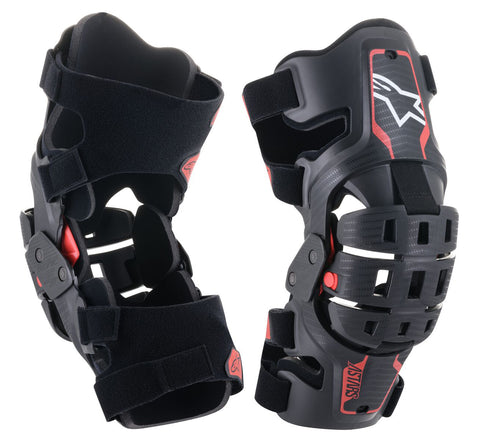Alpinestars Bionic 5S Black Red Youth Knee Braces