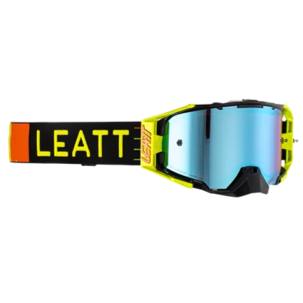 Leatt 6.5 Velocity Goggle Iriz Citrus Blue Lens