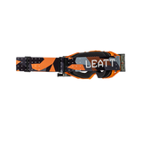 Leatt 6.5 Velocity Roll-Off Goggle Orange Clear Lense