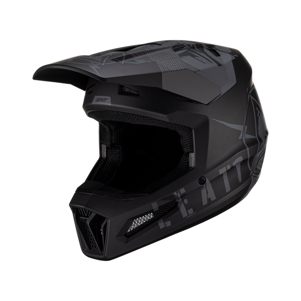 Leatt 2.5 V24 Stealth Motocross Helmet – AT Motocross