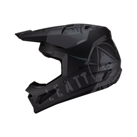 Leatt 2.5 V24 Stealth Motocross Helmet AT Motocross