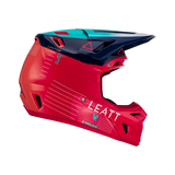 Leatt 8.5 V23 Red Helmet & Goggles
