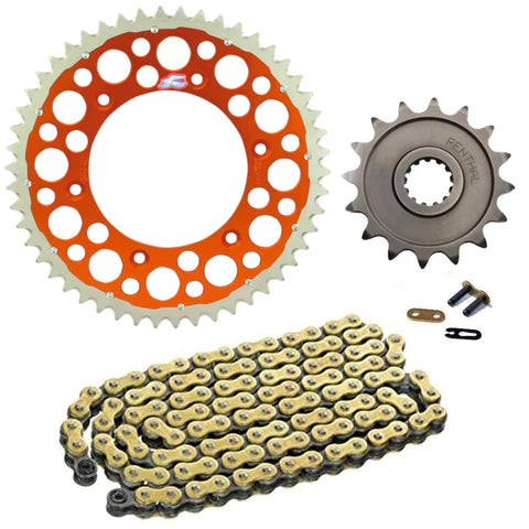 Renthal KTM TwinRing Chain & Sprocket Kit - Orange
