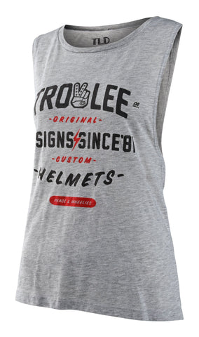 Troy Lee Designs Womens Roll Out Tank Deep Heather