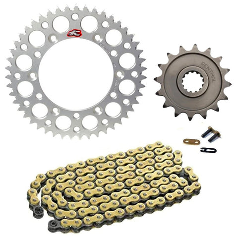 Renthal KTM Aluminium Chain & Sprocket Kit - Silver