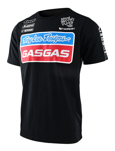 Troy Lee GasGas Team Youth SS T-Shirt Black