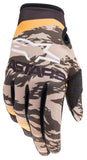 Alpinestars Radar Sand Camo Tangerine Gloves
