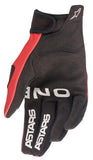 Alpinestars Radar Bright Red Black Gloves