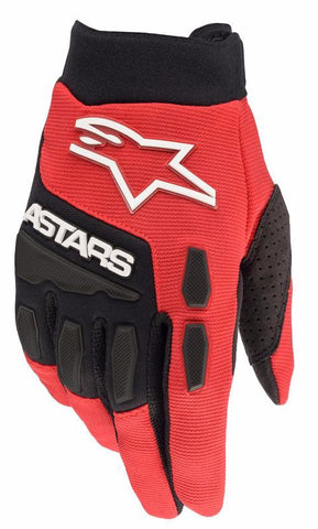 Alpinestars Full Bore Bright Red Black Gloves
