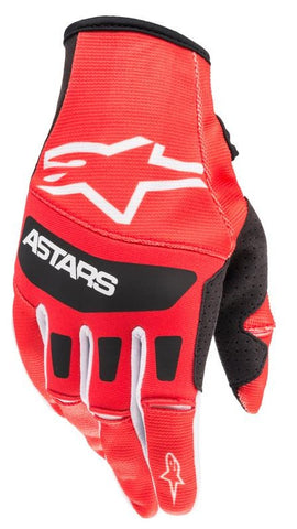Alpinestars Techstar Bright Red Black Gloves