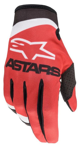 Alpinestars Radar Red Matt Blue Neon Gloves