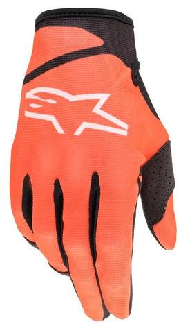 Alpinestars Kids Radar Orange Black Gloves