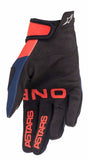 Alpinestars Radar Dark Blue Red Fluo Gloves