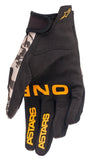 Alpinestars Radar Sand Camo Tangerine Gloves