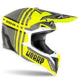 Airoh Wraap Broken Yellow Matt Helmet