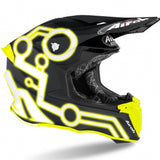 Airoh Twist 2.0 Neon Motocross Helmet Yellow Matt